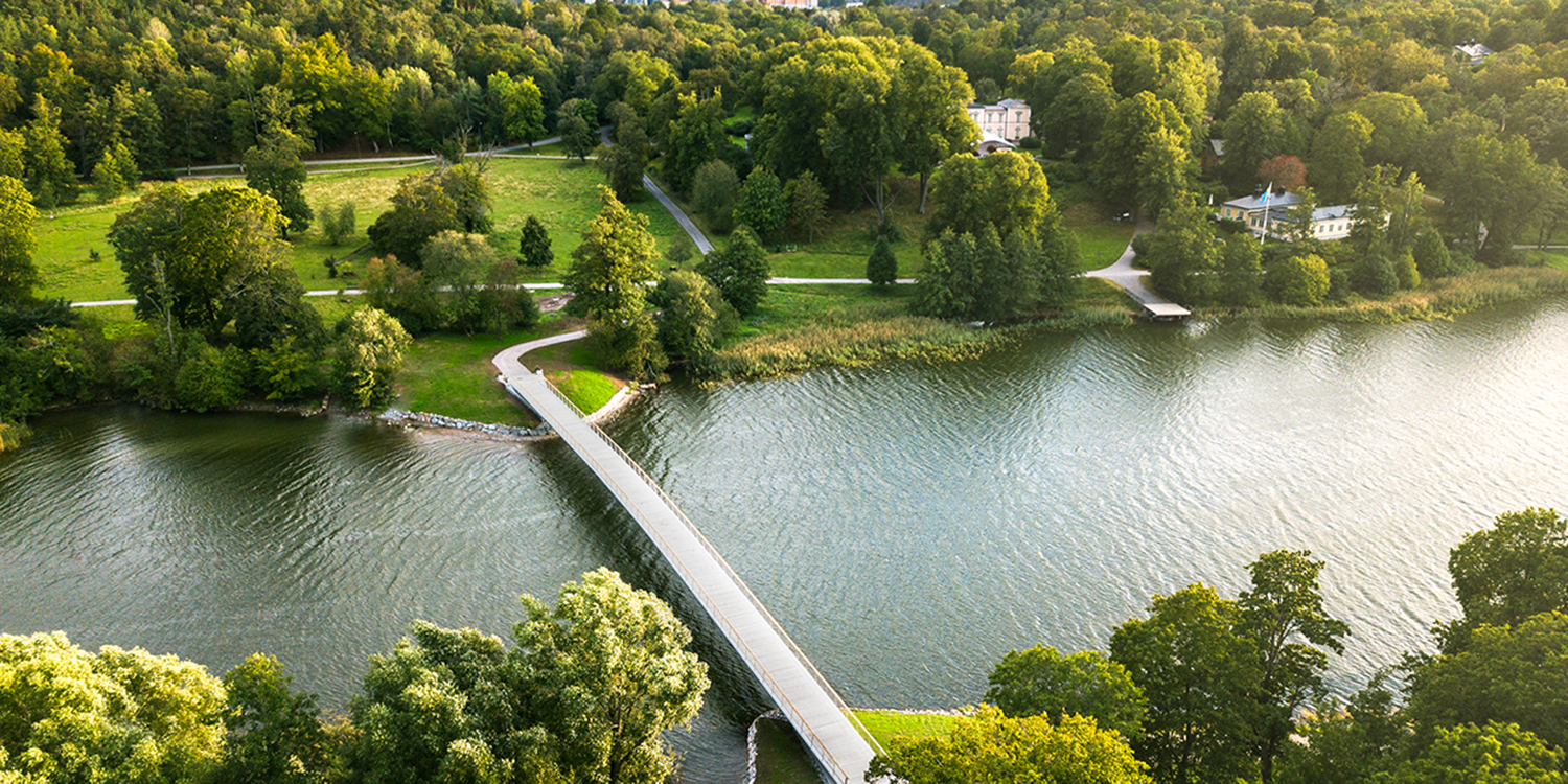 Rosendals slott i snö och sol